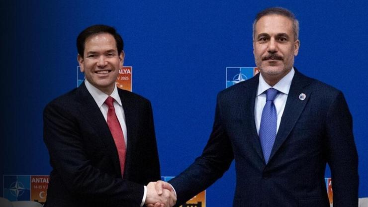 Dışişleri Bakanı Fidan, ABD Dışişleri Bakanı Rubio ile Görüştü