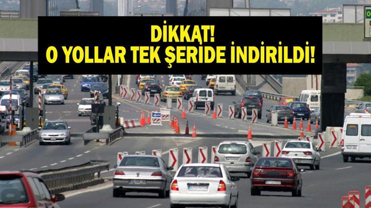 BAYRAM ÖNCESİ TEK ŞERİDE DÜŞÜRÜLEN YOLLAR: 2026 Kurban Bayramı İçin Yola Çıkacaklar Dikkat Hangi Yollar Tek Şeride Düşürüldü KGM Açıkladı...