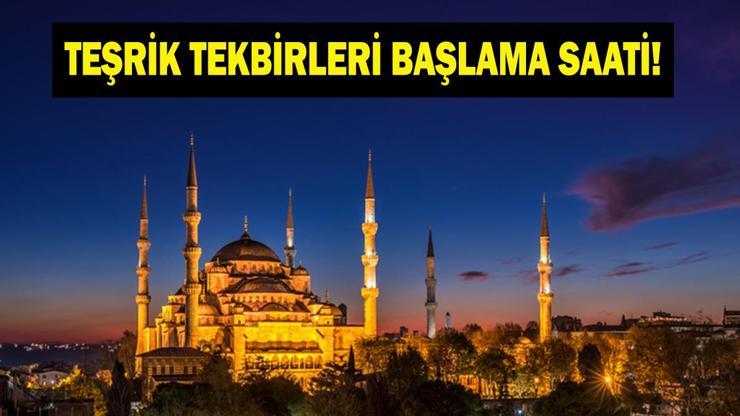 TEŞRİK TEKBİRLERİ NE ZAMAN BAŞLAR Teşrik Tekbiri Nedir, Nasıl Getirilir, Kimlere Vacip İşte Diyanete Göre Arapça ve Türkçe Anlamı...
