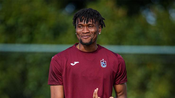 Trabzonspor'un yıldızı Nwaiwu'nun en mutlu günü