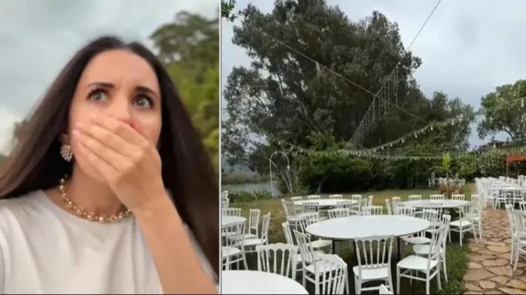Karsu’dan yağmur mağduru çifte unutulmaz sürpriz Düğüne mini konserle yetişti