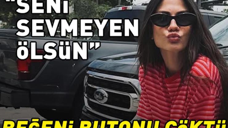 Tatil pozları olay oldu Eşref Rüyanın Nisanı Demet Özdemir sanal medyayı salladı: Seni sevmeyen ölsün