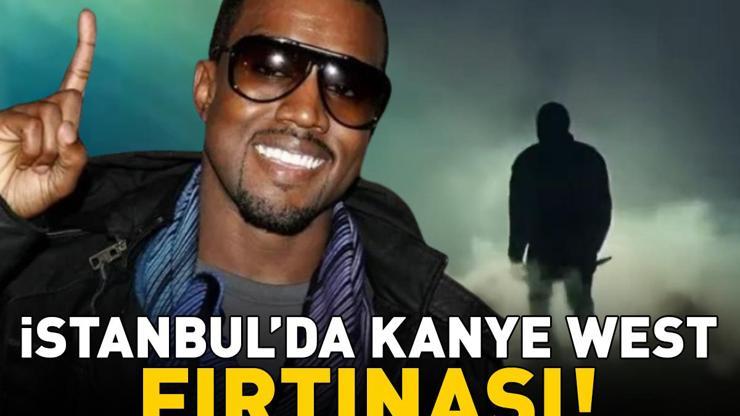 Kanye West konserine ünlü akını ABDli rapçi sahnede fırtına gibi esti