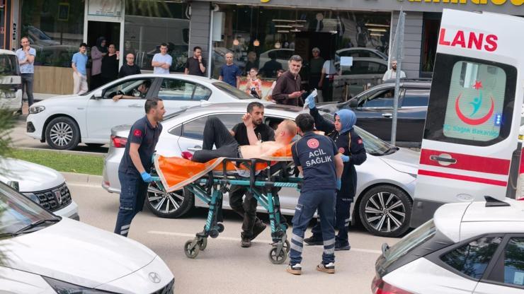 5 kişi yaralandı 5 kişi yaralandı