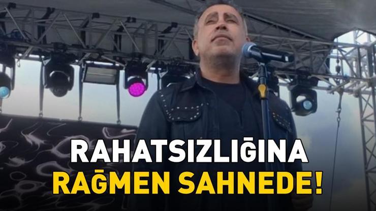 15 günlük istirahat raporu verilmişti! Haluk Levent rahatsızlığına rağmen sahnede!