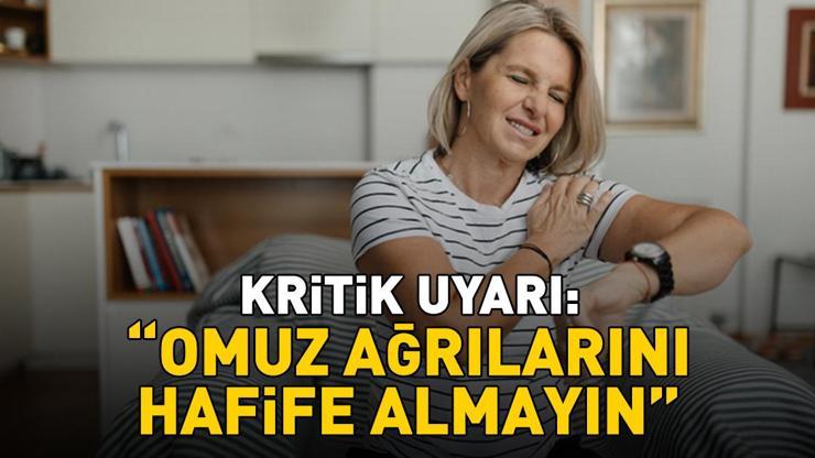 Sessizce ilerleyen tehlike! Omuz ağrılarını hafife almayın