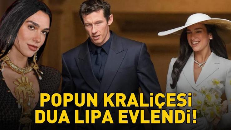 Popun kraliçesi Dua Lipa, Callum Turner ile evlendi! 3 günlük görkemli düğün!