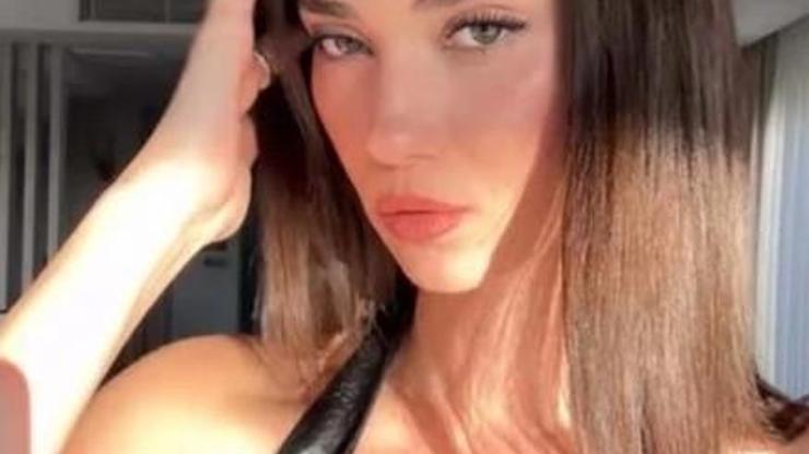 Aleyna Solaker’den iddialı poz Siyah deri tarzıyla büyüledi