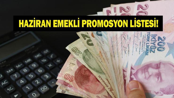 HAZİRAN AYI BANKA EMEKLİ PROMOSYONLARI: En Yüksek Promosyonu Hangi Banka Veriyor 100 Bin TL’ye Varan Teklifler Ziraat, Halkbank, VakıfBank, İş Bankası, Garanti BBVA, Yapı Kredi, QNB, ING İşte En Yüksek Promosyon 2026 Listesi...
