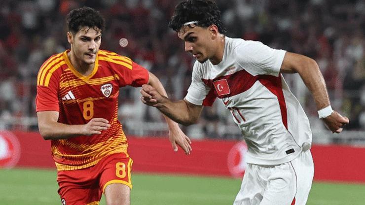A Milli Takım'dan bol gollü prova! Milliler, Dünya Kupası öncesi Kuzey Makedonya'yı farklı geçti