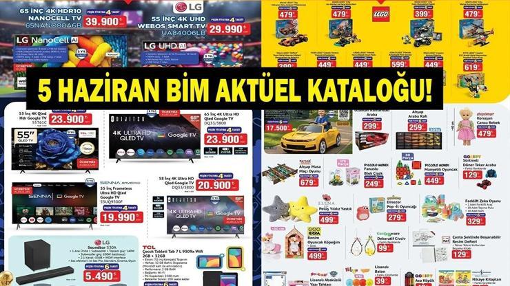 BİM 5 HAZİRAN AKTÜEL ÜRÜNLER LİSTESİ: Bu Hafta Neler İndirimde İşte BİM Aktüel Katalog 2-5 Haziran 2026 Listesi...