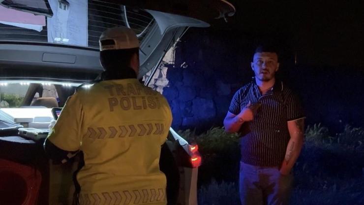 Merakına yenik düşen alkollü sürücü cezadan kaçamadı