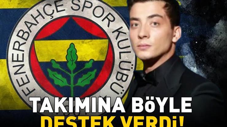 Uzak Şehirin yıldızı Atakan Özkayadan takımına destek Ünlü oyuncu, Fenerbahçe’nin forma lansmanında