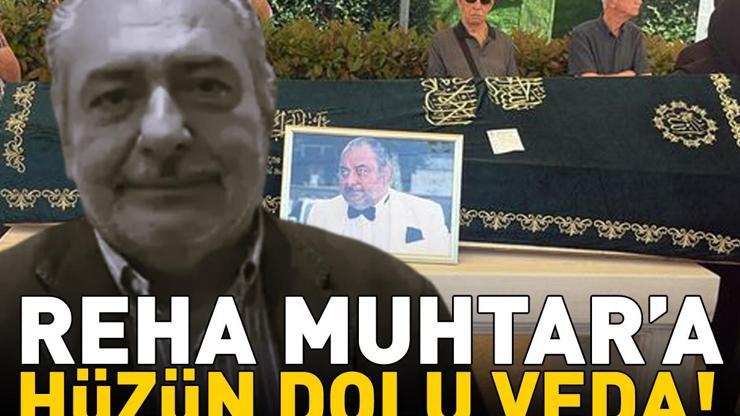 Reha Muhtar son yolculuğuna uğurlandı Ünlü isme oğlu Poyraz ve manevi kızı Ayşe Nazlıdan hüzün dolu veda