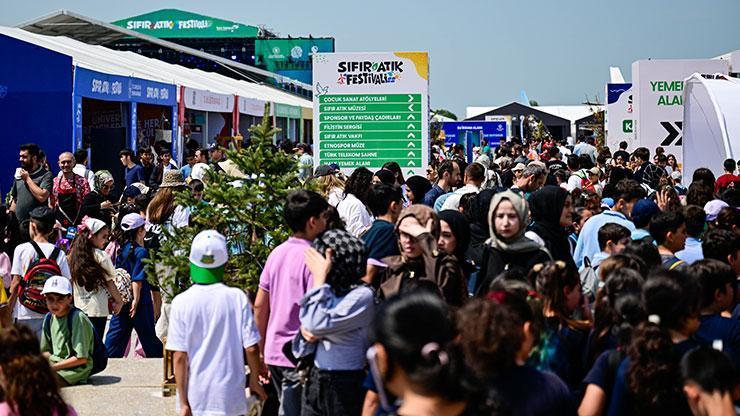 Sıfır Atık Festivali Atatürk Havalimanı'nda devam ediyor