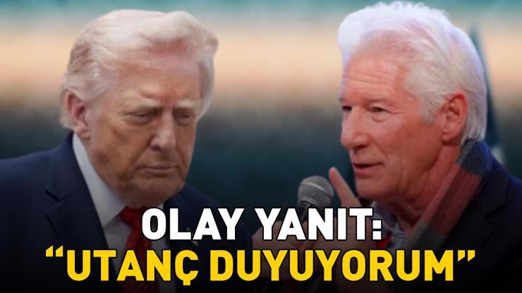 Richard Gere'den 'ABD'nin bu seviyeye düşebileceği hiç aklınızdan geçti mi?' sorusuna olay yanıt: 'Utanç duyuyorum'