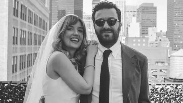Hasan Can Kaya ve Duygu Karabaş Amerika’da Evlenerek Mutluluğa ‘Evet’ Dedi