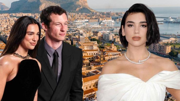 Dua Lipa ve Callum Turnerın 90 milyonluk düğünü, İtalyan kentini karıştırdı