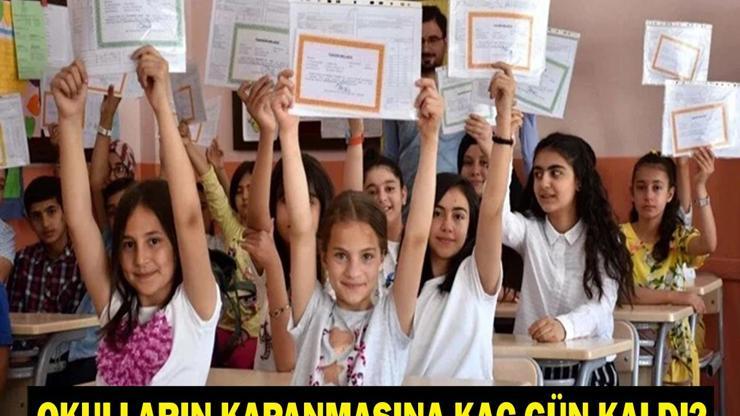 OKULLAR NE ZAMAN TATİL Okulların Kapanmasına Kaç Gün Kaldı Bu Hafta Mı Kapanıyor Karneler Ne Zaman Verilecek İşte e-Okul MEB Çalışma Takvimi...