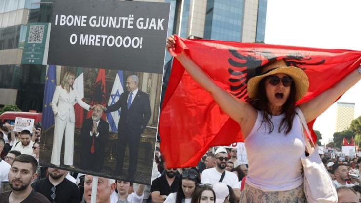 İsrail ve Trump bağlantılı projeye büyük tepki… Arnavutluk ayakta: “Dizlerini kanattın Rama”…