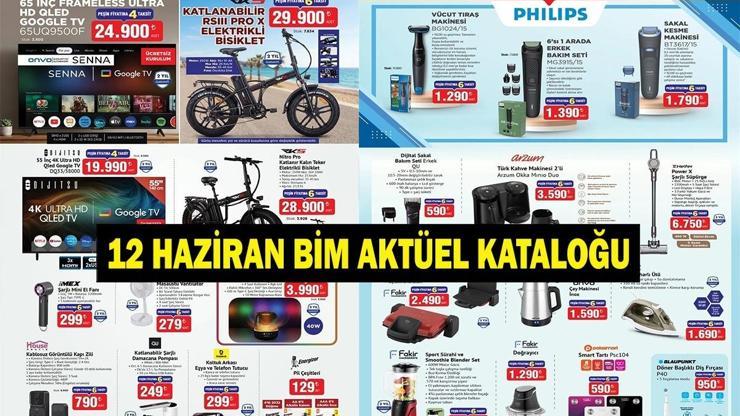 BİM 12 HAZİRAN 2026 AKTÜEL KATALOĞU: Bu Hafta Neler İndirimde Elektrikli Bisikletten Teknoloji Ürünlere Babalar Günü Kataloğu...