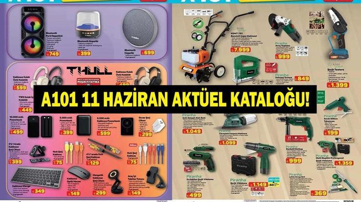 A101 11 HAZİRAN AKTÜEL KATALOĞU YAYINLANDI Bu Hafta Neler İndirimde A101 “Aldın Aldın” Kataloğunda Gıdadan Teknoloji Ürünlerine Çeşit Çeşit Ürün...