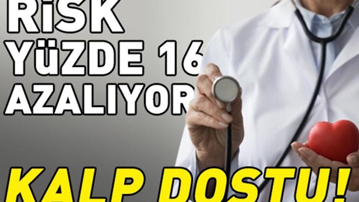 Kalp hastalıkları riskini yüzde 16 azaltıyor Kardiyologların 1 numaralı sırrı Günde yarım porsiyon tüketmek yetiyor