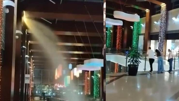 Bursa’da AVM'de panik! Fıskiyeler açıldı, ortalık göle döndü Bursa’da AVM'de panik! Fıskiyeler açıldı, ortalık göle döndü
