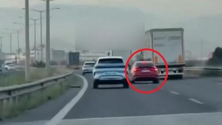 Trafikte makas atan sürücüye 170 bin TL ceza Trafikte makas atan sürücüye 170 bin TL ceza