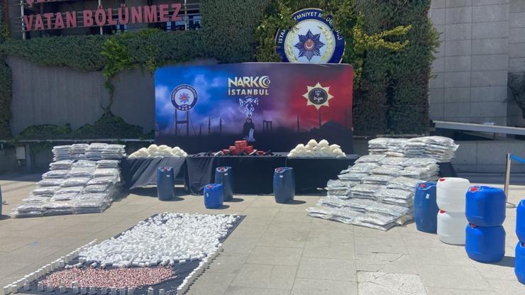  1,2 ton uyuşturucu ele getirildi