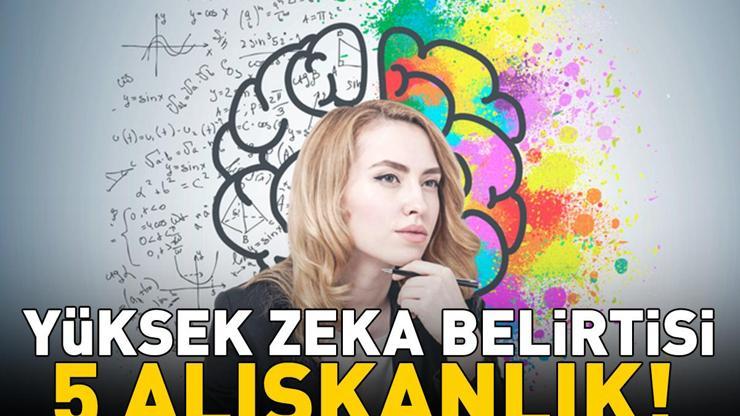 YÜKSEK ZEKALI İNSANLARIN 5 ORTAK ALIŞKANLIĞI Zihnin çalışma şekline dair önemli ipuçları veriyor