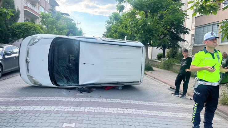 Kütahya’da trafik kazası; 2 yaralı