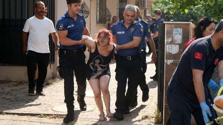 Evini ateşe verdi, komşuların ihbarı felaketi önledi
