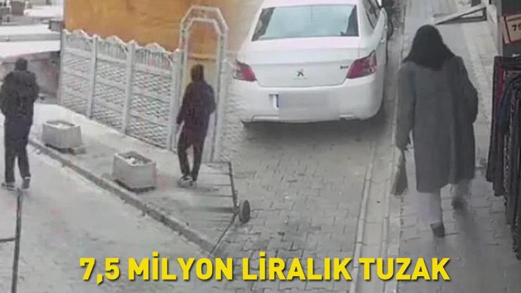 7,5 MİLYON LİRALIK TUZAK Yaşlı kadın servetini elleriyle teslim etti