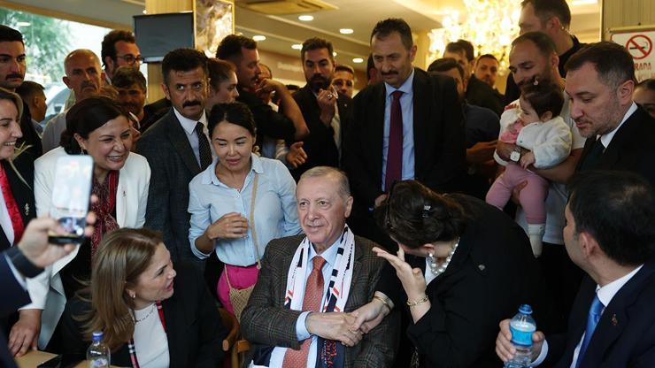 Cumhurbaşkanı Erdoğan Edirne’de vatandaşlarla bir araya geldi