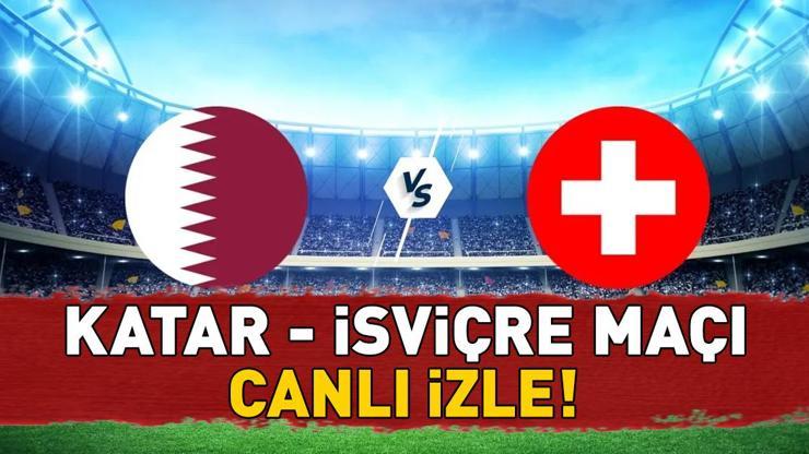 KATAR - İSVİÇRE MAÇI CANLI İZLE TRT 1 ŞİFRESİZ | 2026 FIFA Dünya Kupası TRT 1 Katar - İsviçre maçı canlı izleme ekranı