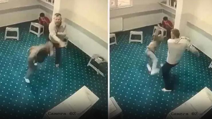 Konya'da özel yurtta öğrenciye şiddet uyguladığı iddia edilen görevliye tutuklama! Konya'da özel yurtta öğrenciye şiddet uyguladığı iddia edilen görevliye tutuklama!