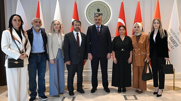 İçişleri Bakanı Çiftçi, GÜSODER heyeti ile görüştü İçişleri Bakanı Çiftçi, GÜSODER heyeti ile görüştü