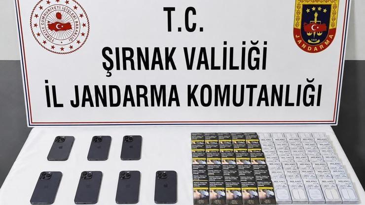 Şırnak'ta 77 milyon TL değerinde kaçak malzeme ele geçirildi Şırnak'ta 77 milyon TL değerinde kaçak malzeme ele geçirildi