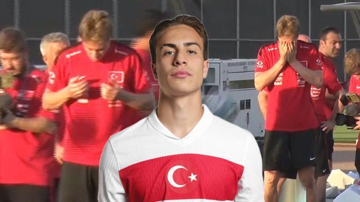 A Milli Takım'ın başarılı futbolcusu Kenan Yıldız, dua ile hazırlanıyor A Milli Takım'ın başarılı futbolcusu Kenan Yıldız, dua ile hazırlanıyor