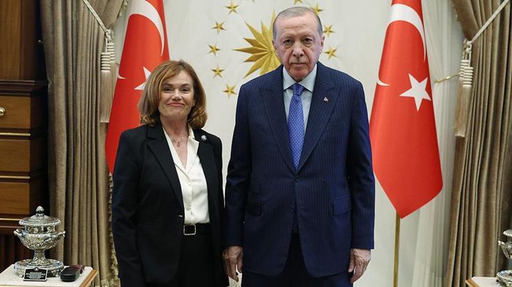 Erdoğan, İspanya AYM başkanvekilini kabul etti Erdoğan, İspanya AYM başkanvekilini kabul etti