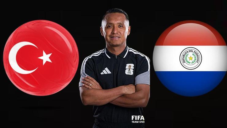 Türkiye – Paraguay maçı hakemi belli oldu Türkiye – Paraguay maçı hakemi belli oldu