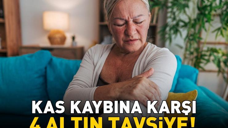 Bu belirtilere dikkat: Güçsüzlük, enerji düşüklüğü, denge problemi... YAŞA BAĞLI KAS KAYBINA KARŞI 4 ALTIN TAVSİYE