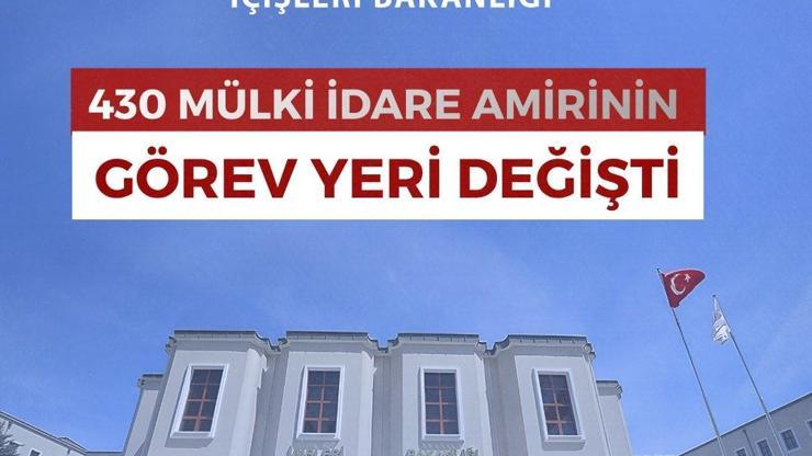 Mülki İdare Amirleri Atama Kararnamesi Resmi Gazete’de