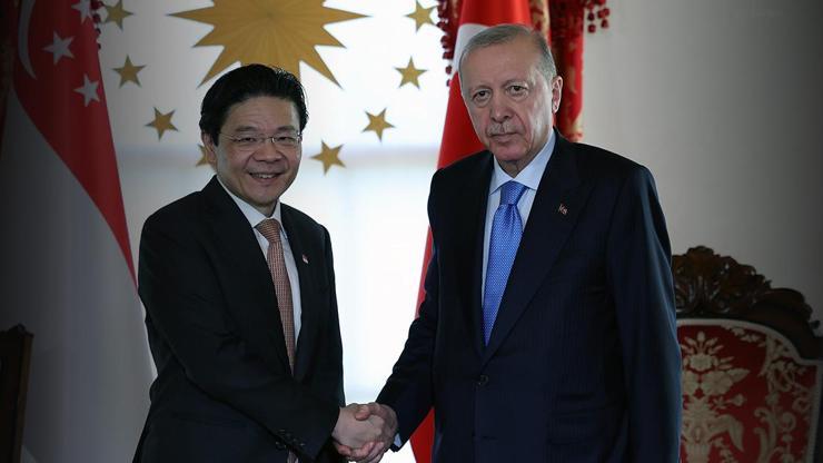 Cumhurbaşkanı Erdoğan, Singapur Başbakanı Wong'u kabul etti Cumhurbaşkanı Erdoğan, Singapur Başbakanı Wong'u kabul etti