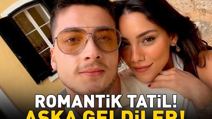 Uzak Şehirin yıldızları İspanyada aşka geldi Dilin Döğer - Atakan Özkaya çiftinden romantik pozlar