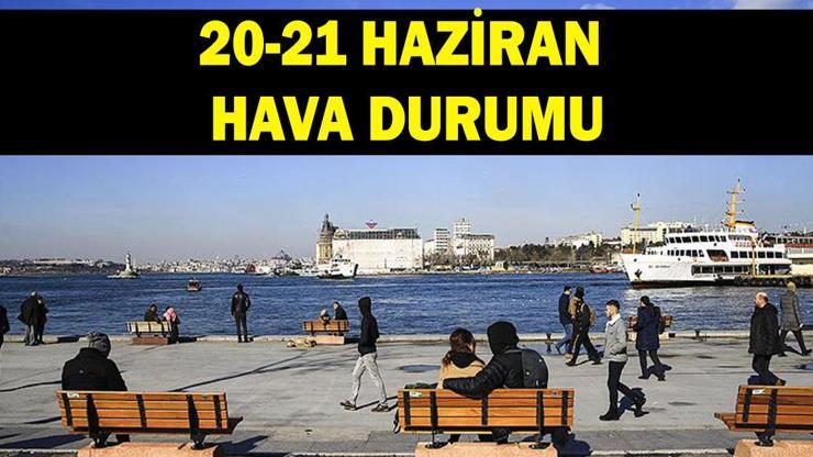  Hafta sonu havalar nasıl olacak? Yağmur yağacak mı?