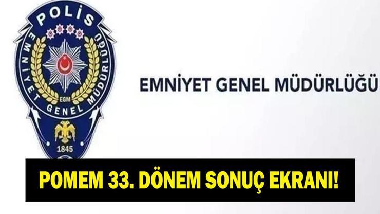 POMEM SONUÇ SORGULAMA: Polis Akademisi 33. Dönem POMEM sınav sonuçları nereden öğrenilir Bakan Çiftçi Duyurdu