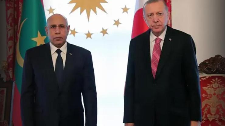 Cumhurbaşkanı Erdoğan Moritanya Cumhurbaşkanı ile görüştü Cumhurbaşkanı Erdoğan Moritanya Cumhurbaşkanı ile görüştü