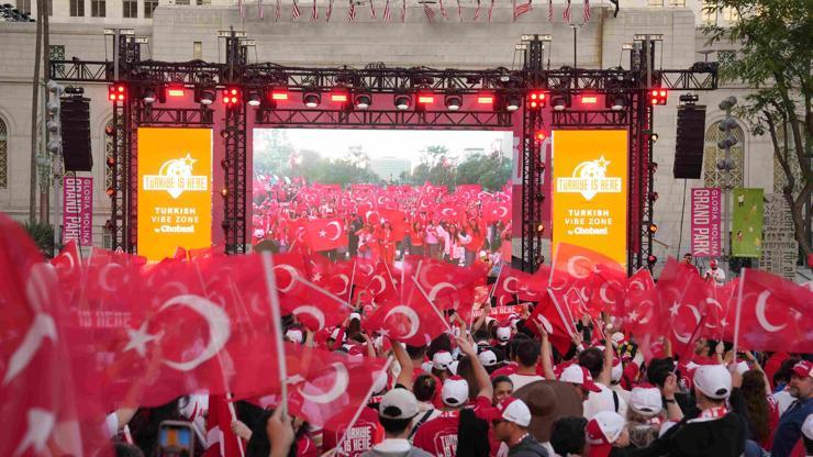 ABDde Türkiye coşkusu: Los Angelesın kalbinde Turkish vibe